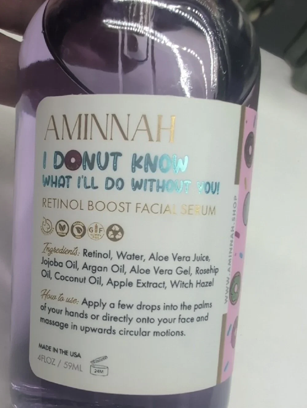 Aminnah retinol boost